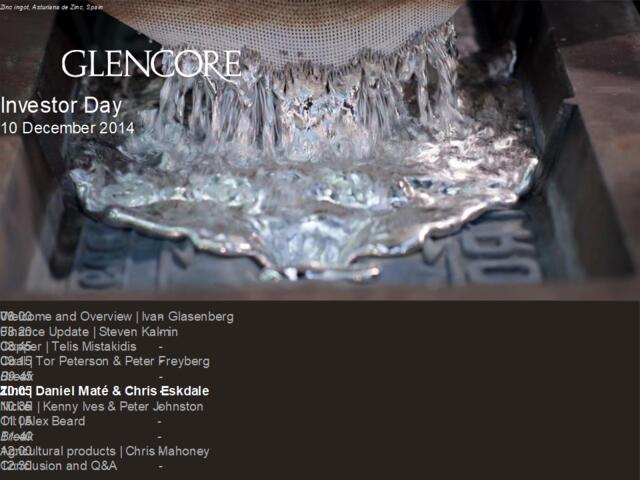 嘉能可公司Gencore-201412-Investor-Day-Zinc