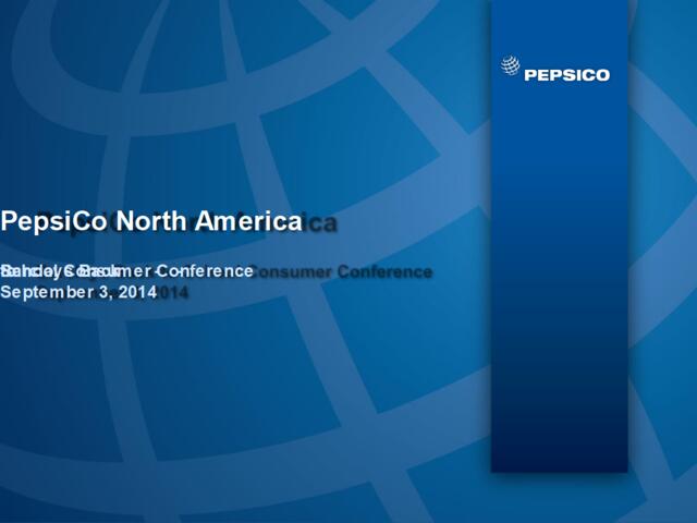 百事可乐PepsiCo-201409_BarcaysBack-to-SchooConsumerConferencePresentation