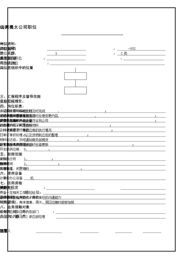 atgy-02职位说明书样稿(对外业务员岗位）