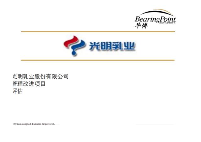 毕博-上海XX乳业股份公司岗位评估原则