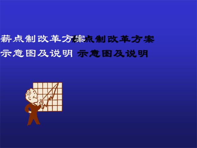 薪点制改革方案示意图及说明