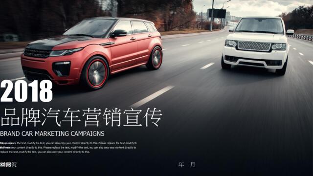 品牌汽车营销宣传活动策划模板(159)