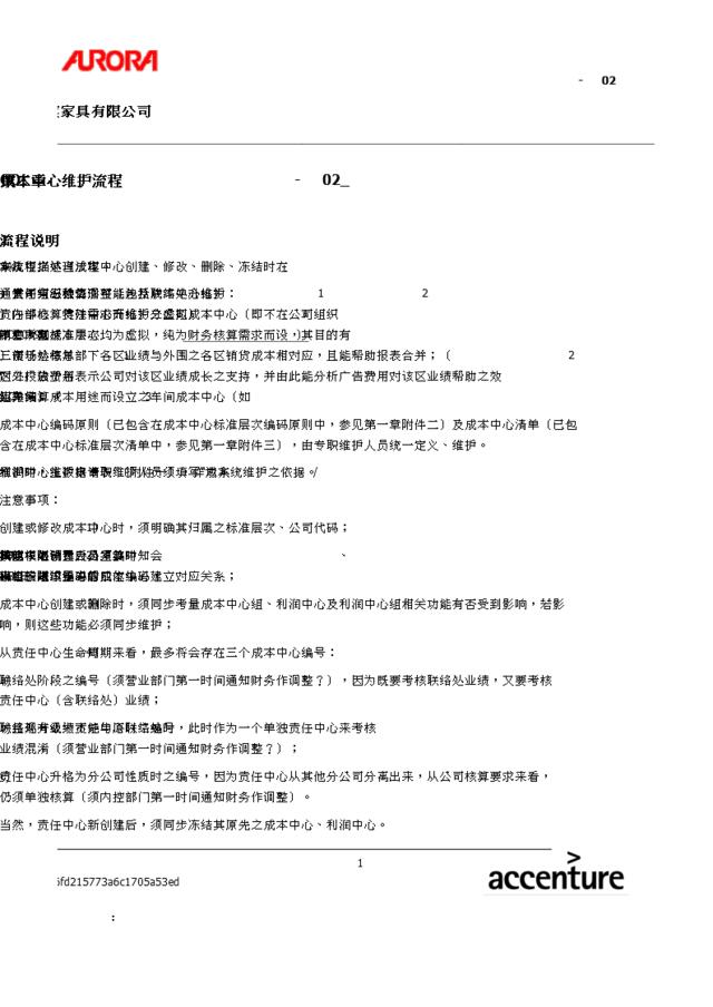 第二章-CO02_成本中心维护流程