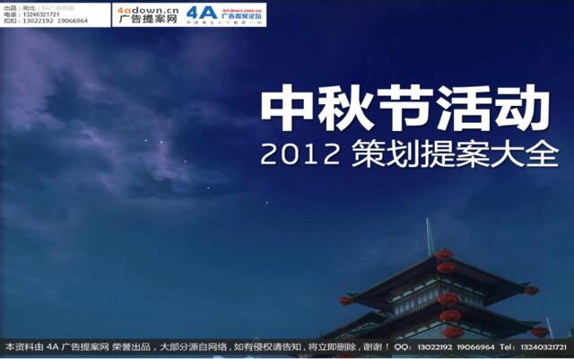 2011洋河蓝色微家书微博互动营销方案-24P