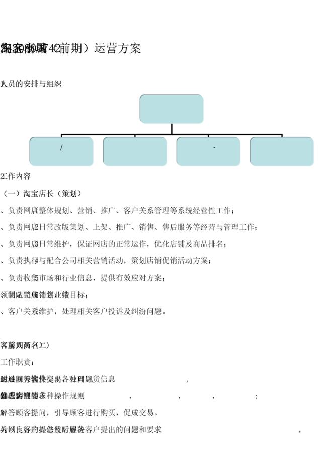 天猫商城最新高级运营方案