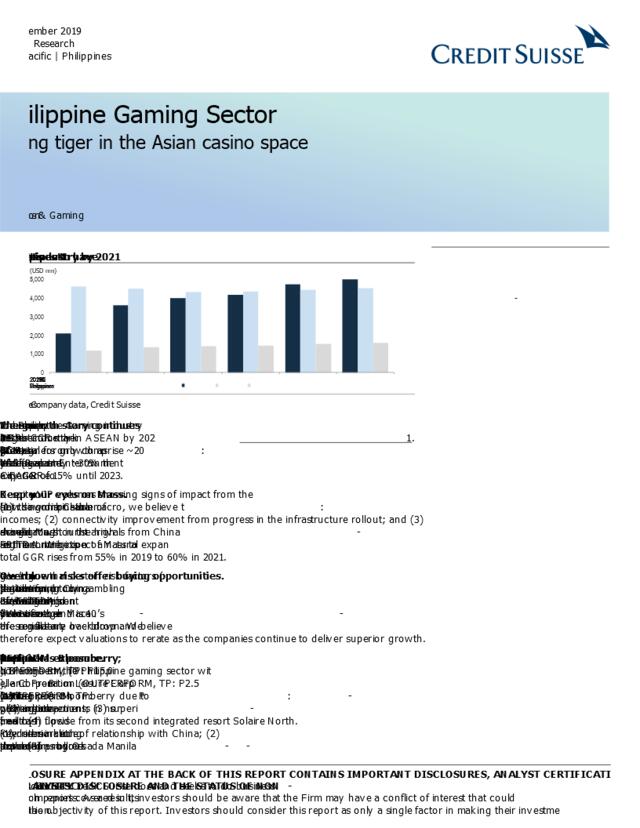 [营销星球]瑞信-菲律宾博彩业：亚洲赌场领域的崛起之虎-2019.11.4-69页