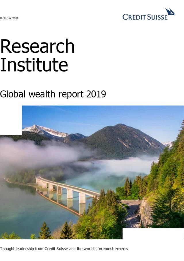 [营销星球]瑞银-2019年全球财富报告-2019.10-64页