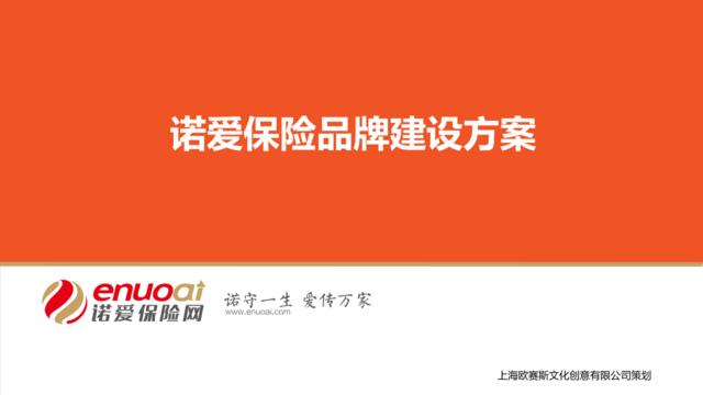 欧赛斯诺爱保险互联网金融品牌建设定位策划规划方案