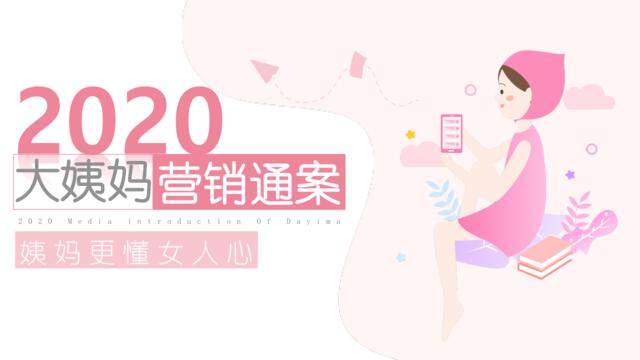 2020年大姨妈营销通案