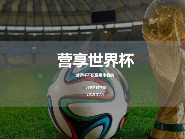 360营销：世界杯数据报告