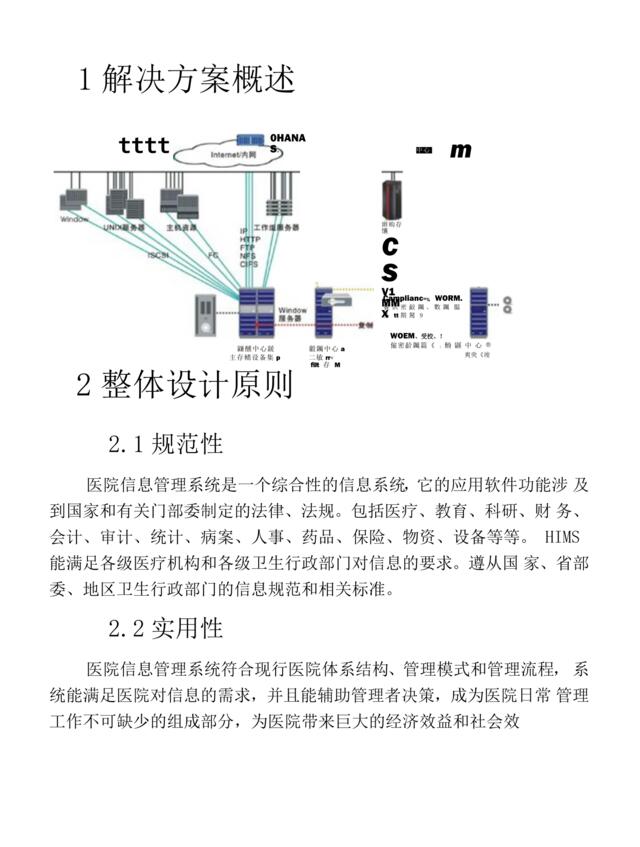 （商业保险在医院直接赔付参考资料）HIS解决方案文案