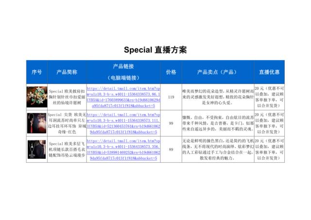 [营销星球]speci直播策划方案