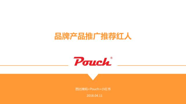 [营销星球]pouch产品推广方案（小红书）