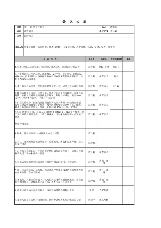 110307区会记录