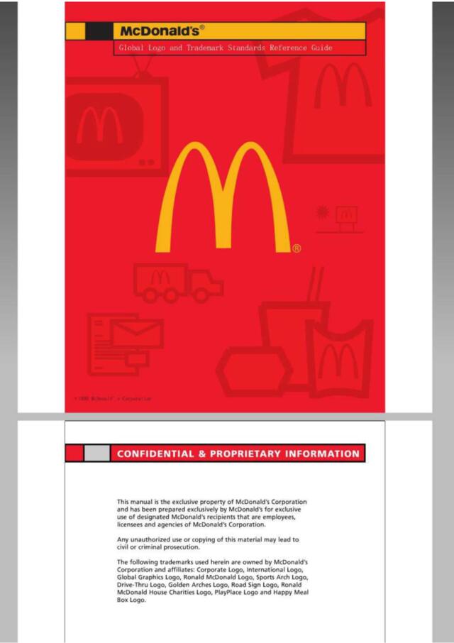 麦当劳VI品牌标识手册(英)P24