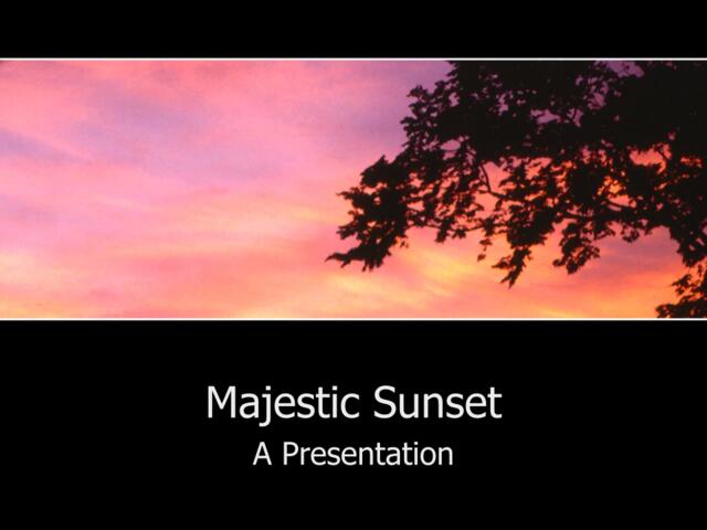 精美大自然PPT模板majestic_sunset017