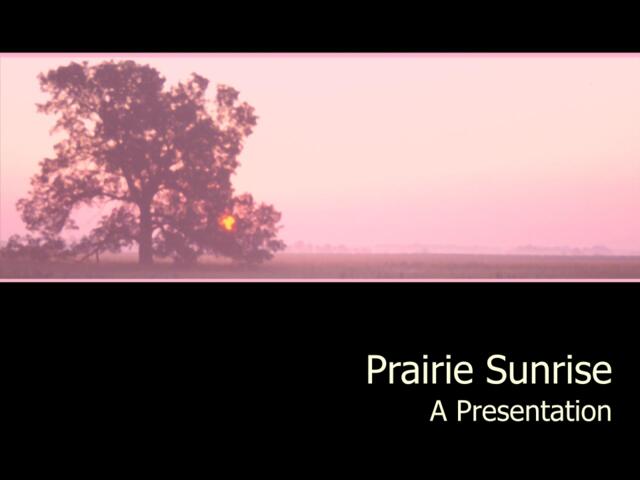 精美大自然PPT模板prairie_sunrise023