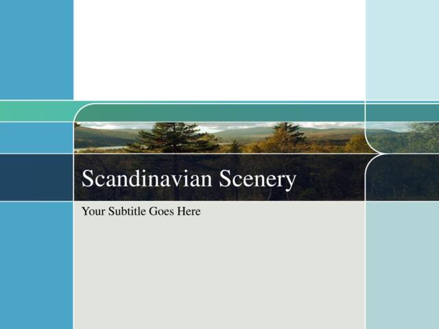 精美大自然PPT模板scandinavian_scenery025