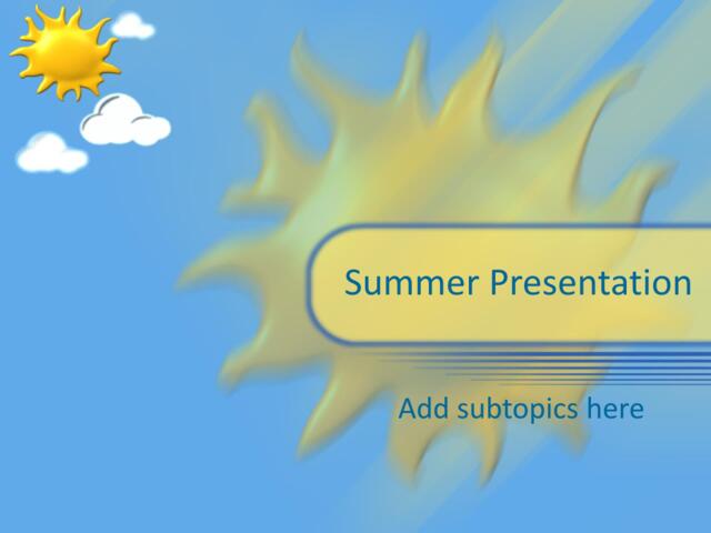 精美大自然PPT模板summer_presentation029