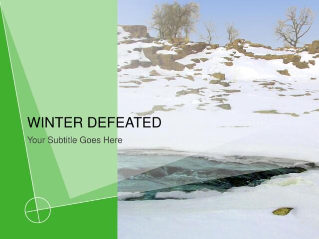 精美商业PPT模板winter_defeated029