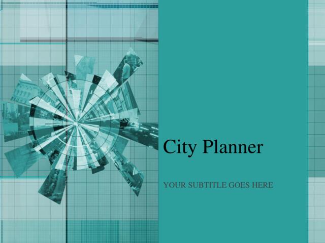 运输行业PPT模板city_panner008