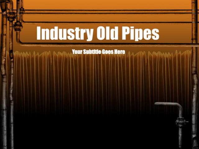 精品ppt模板工业形象industry_od_pipes003