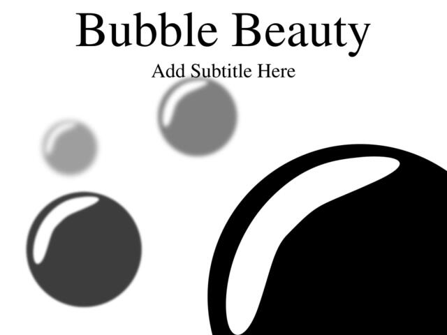 抽象精品ppt模板bubbe_beauty025