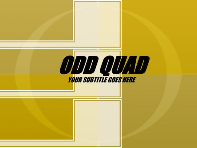 抽象精品ppt模板odd_quad210