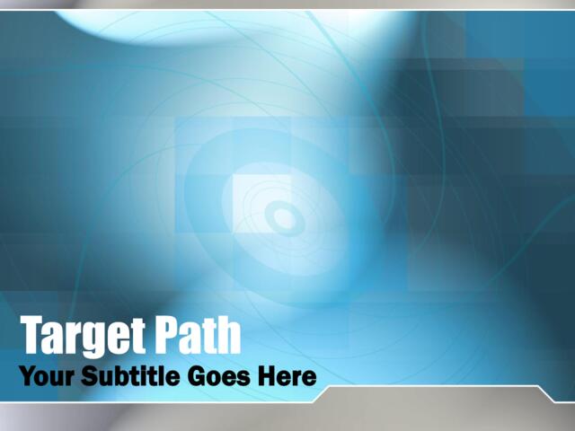 抽象精品ppt模板target_path096