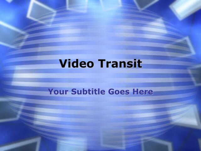 精品技术类ppt模板video_transit004