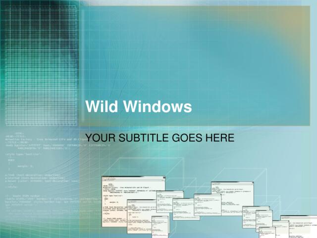 精品技术类ppt模板wid_windows013