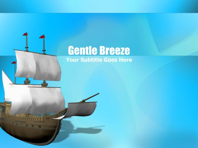 精品ppt模板PPT素材gente_breeze026