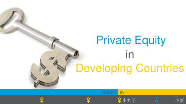 可编辑套装+内容：发展中国家的私募基金