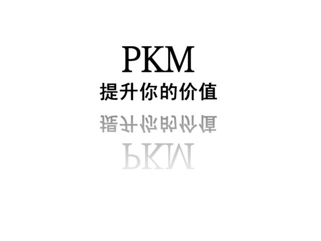 PKM-个人知识管理