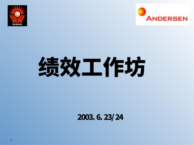 ADERSON绩效管理