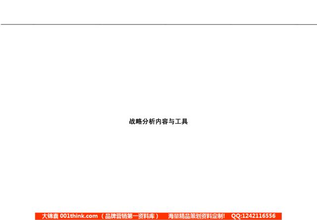 110罗兰贝格_战略分析内容和工具