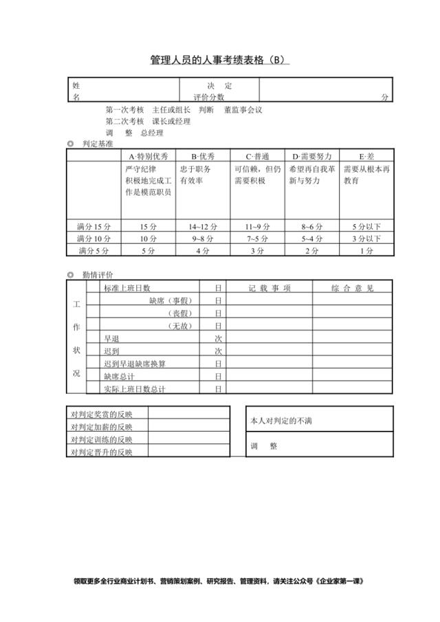 第三十九节管理人员的人事