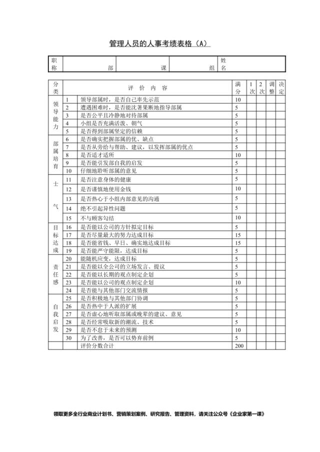 第三十八节管理人员的人事