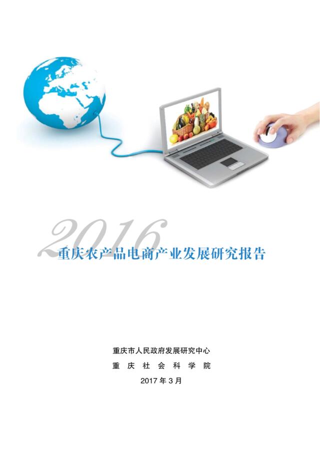 2016重庆农产品电商产业发展研究报告