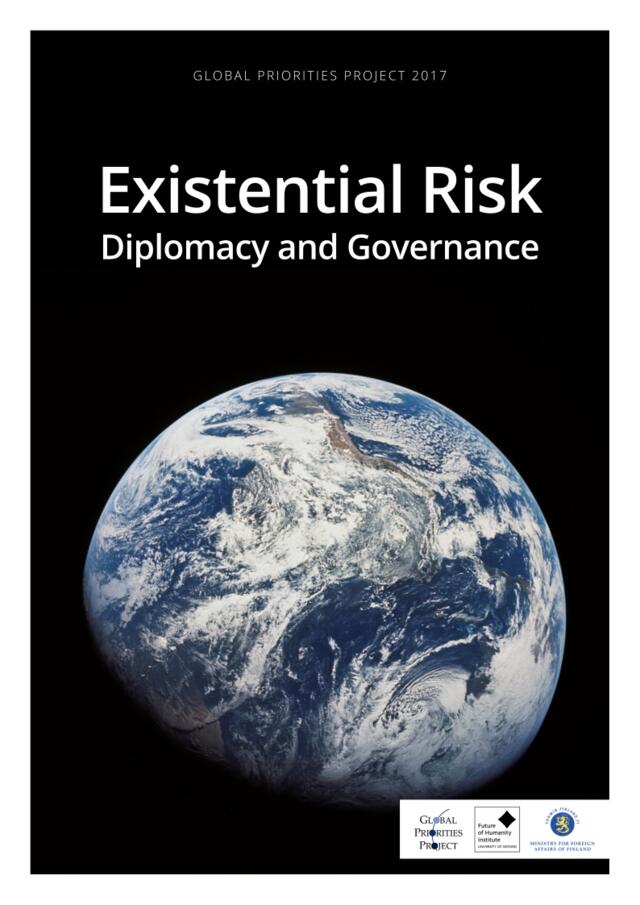 英国牛津大学：生存风险–外交与治理（英文版）