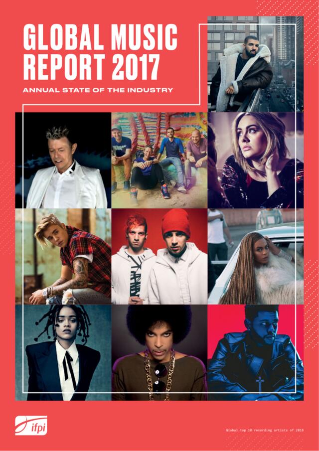 IFPI：2017全球音乐报告