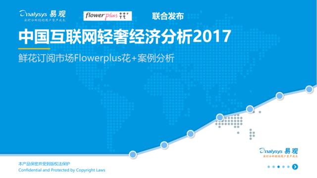 易观：中国互联网轻奢经济分析2017