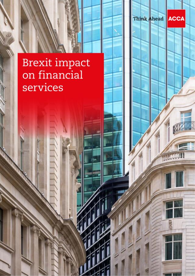 ACCA：英国脱欧对金融服务业的影响（英文版）