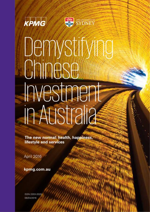中国企业对澳投资探秘（英文版）