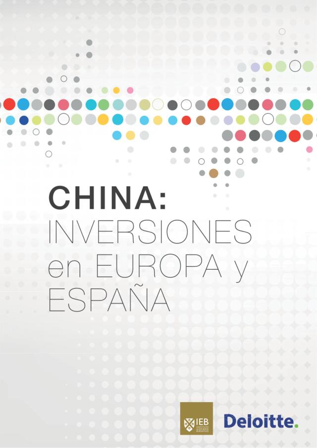 中国：投资欧洲和西班牙（英文版）