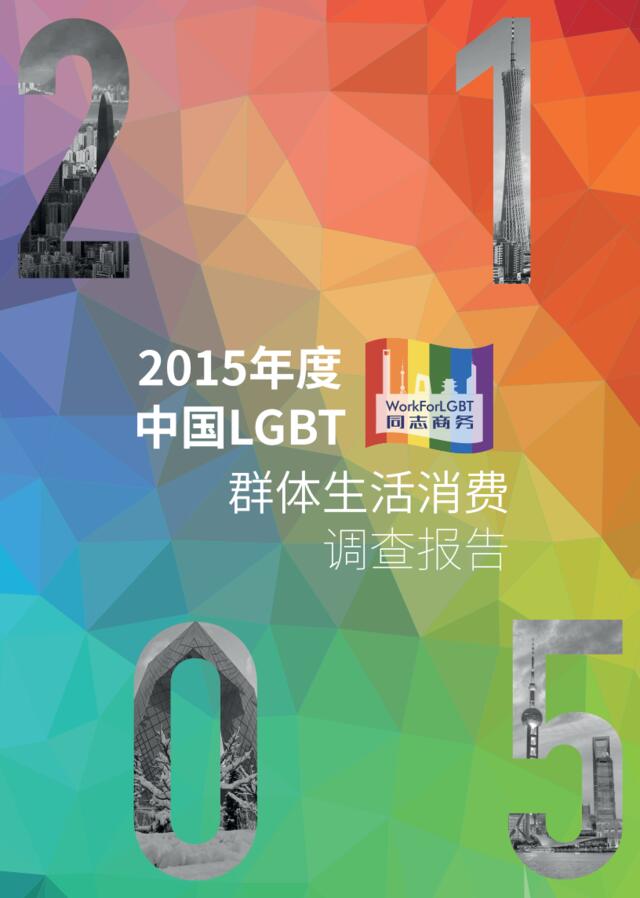 2015年度中国LGBT群体生活消费调查报告