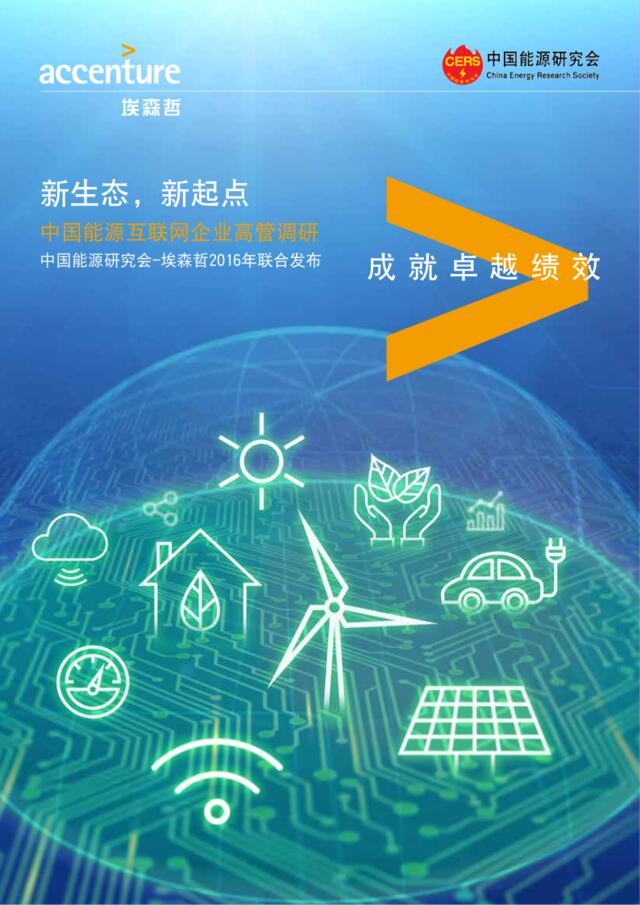 新生态新起点：中国能源互联网企业高管调研