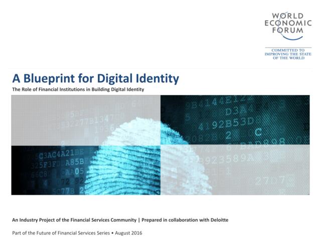 金融服务的颠覆性创新：数字身份的蓝图（英文版）