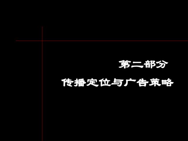 传播定位与广告策略