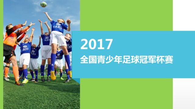 2017年全国青少年足球冠军杯赛项目推荐案(1)